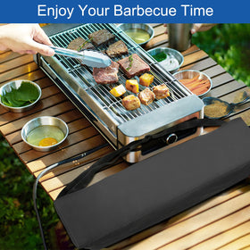 Delixike grilling bags backpack multiuse, perfect for BBQs and camping.
