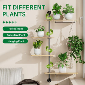 DELLAN Compact indoor garden display suits windowsills and small rooms