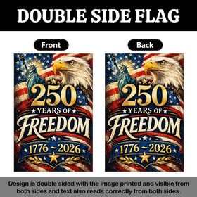 Deloky 1776-2026 Independence design highlights patriotic symbols for memorable celebrations