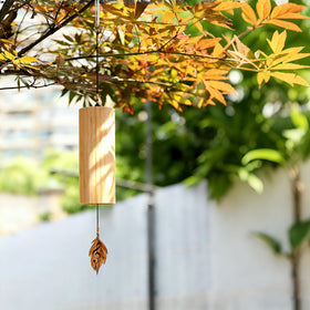 DELOVEWO patio and balcony garden decor wind chimes for ambience