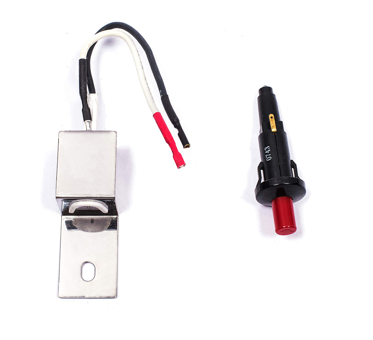 DELSbbq 80462 igniter kit front view improves Weber Q ignition reliability