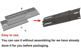 DELSbbq adjustable heat plate kit for gas grills enables flexible fit across models