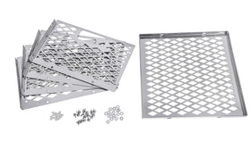DELSbbq airflow-optimized basket improves heat flow for consistent cooking