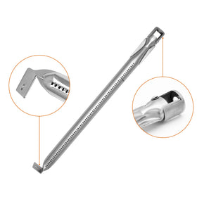 DELSbbq burner tube dimensions 16.65 inches long fit Blackstone 36-inch models.