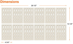 DELSbbq ceramic briquettes closeup reveals porous surface for efficient heat diffusion