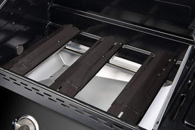 DELSbbq easy-assembly heat plate kit with bolts and wing nuts for quick setup