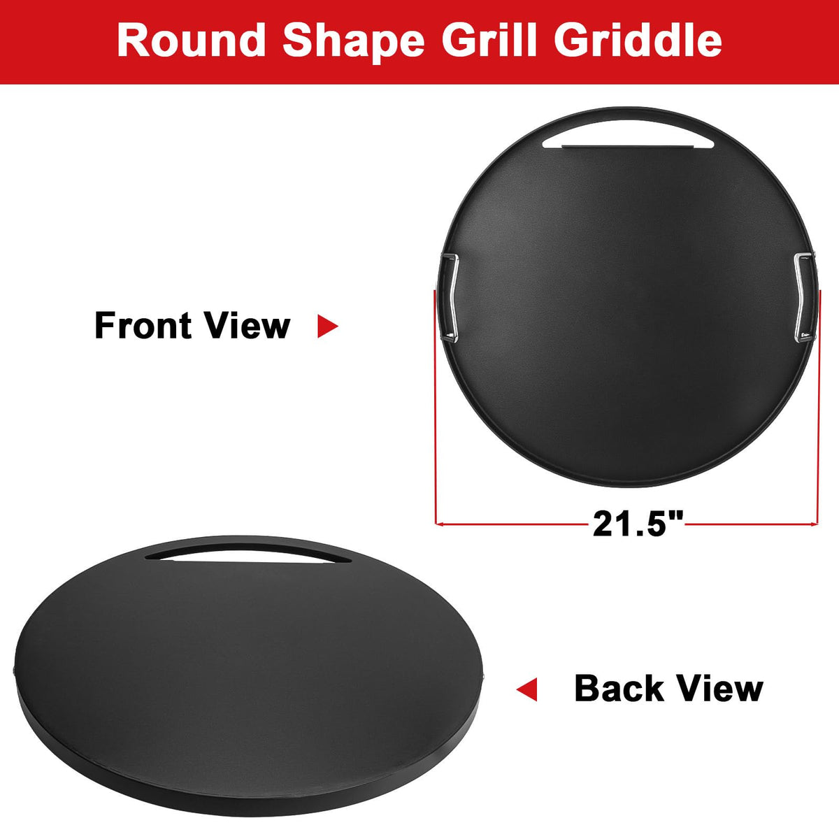 DELSbbq flat-top insert transforming grill into griddle cooking