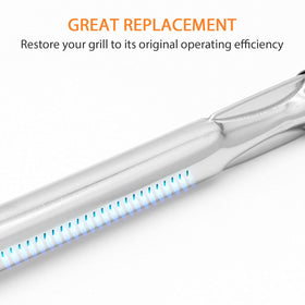 DELSbbq four-pack burner tubes for quick replacement and minimal downtime.