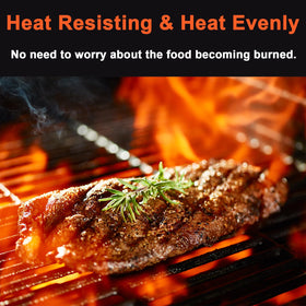 DELSbbq package contents displays three grates including two narrow and one wide