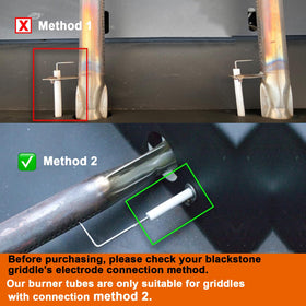 DELSbbq quick-install burner tubes simplify restoration of grill efficiency.