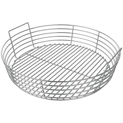 DELSbbq stainless steel ash basket for XL Big Green Egg improves airflow for efficient heating