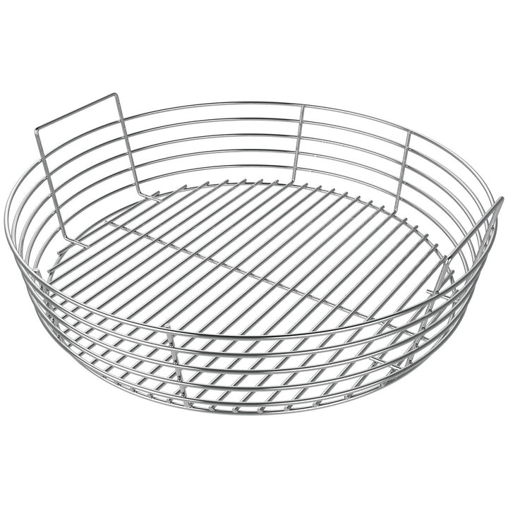 DELSbbq stainless steel ash basket for XL Big Green Egg improves airflow for efficient heating