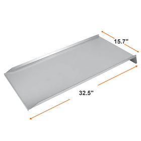 DELSbbq stainless steel drip tray for Tex Elite, easy installation and longevity