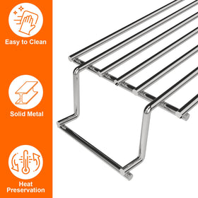 DELSbbq stainless steel 304 construction offers durability and rust resistance.