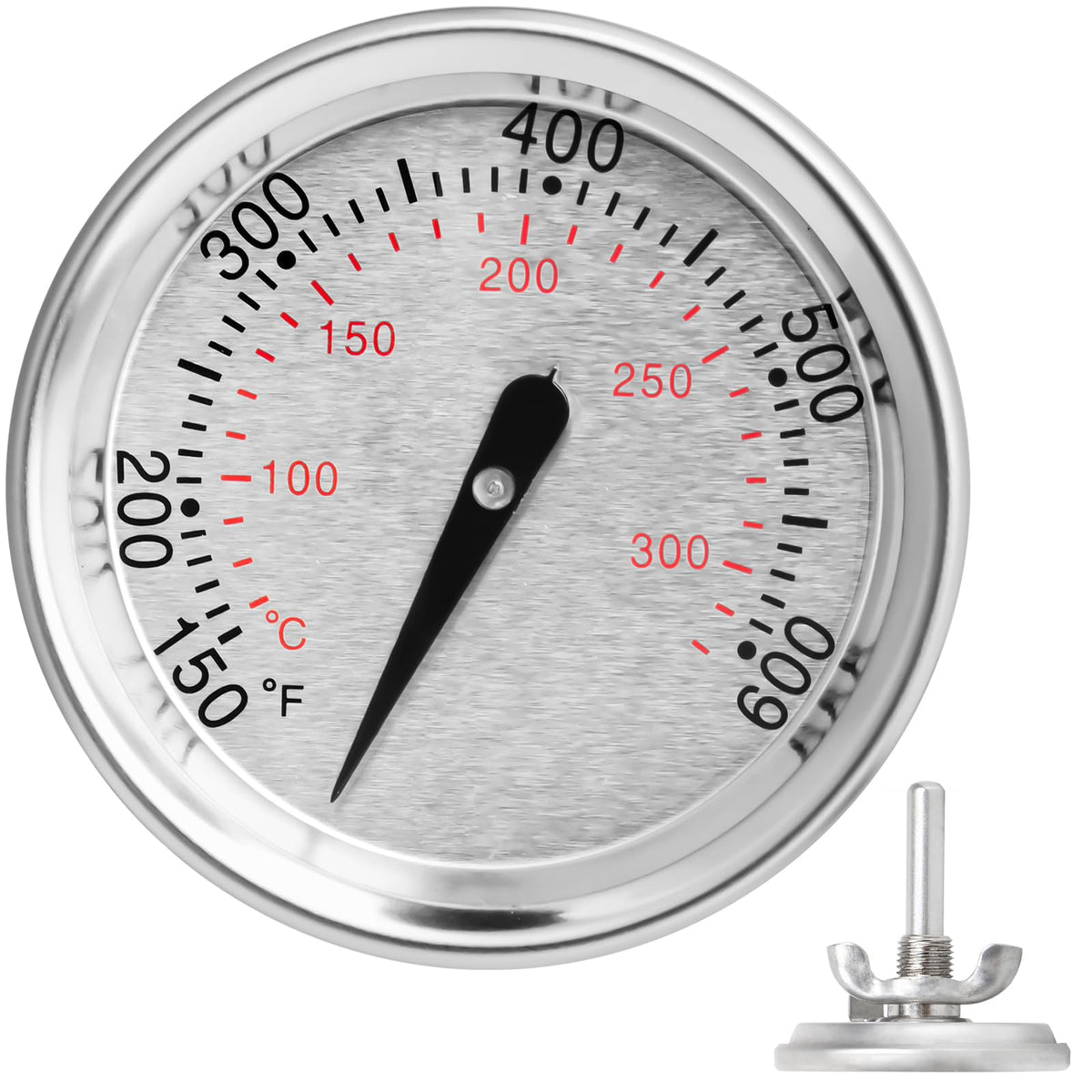 DELSbbq Weber Spirit thermometer dial for precise heat control on Spirit grills