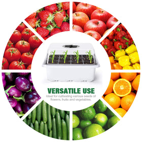 Delxo reusable seedling trays and tools designed for multi-season use.