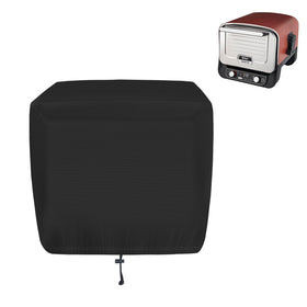 Demao Ninja OO101 pizza oven cover front view protects against weather and dust.