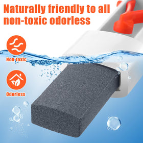 Demissle toilet bowl scrub pumice for effective ring stain removal.