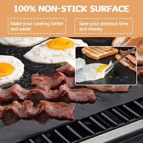 Demiwise dishwasher-safe grill mats simplify post-cook cleanup.