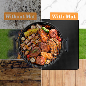 Demiwise two-sided mat is easy to clean with a hose