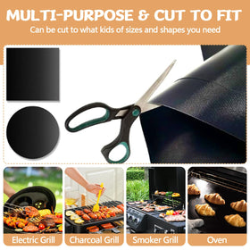 Demiwise oven-liner compatibility adds kitchen-to-grill versatility.