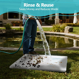 Demiwise safe for aquatic life, non-toxic and dye-free.