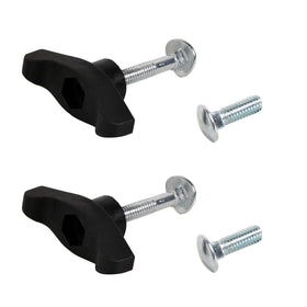 DemJamr lawn mower handle knob kit shown from the front view for quick maintenance.