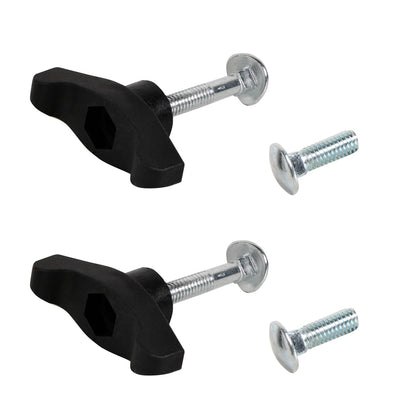 DemJamr lawn mower handle knob kit shown from the front view for quick maintenance.