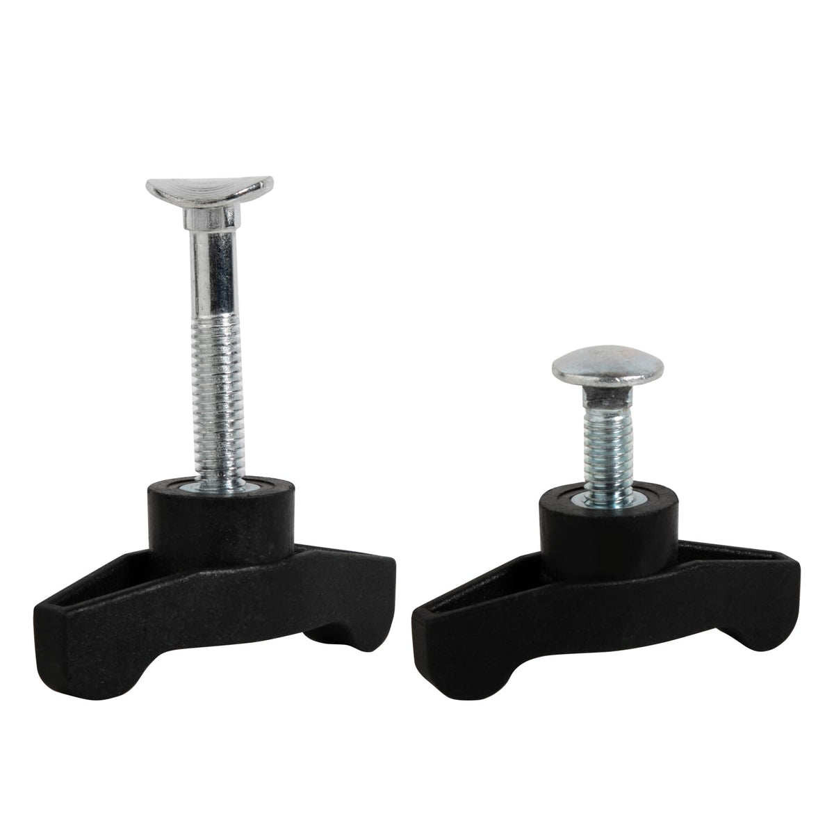 DemJamr short bolts close-up highlighting compact, high-precision threads.