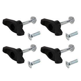 DemJamr universal T-handle bolts kit, packaging close-up showing durability for lawn mower assemblies.