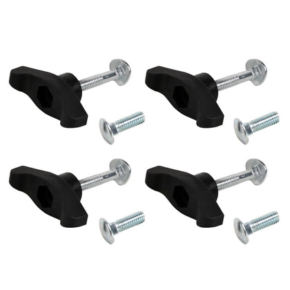 DemJamr universal T-handle bolts kit, packaging close-up showing durability for lawn mower assemblies.