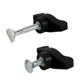 DemJamr wing handle knobs assembled with bolts in ready-to-install kit.