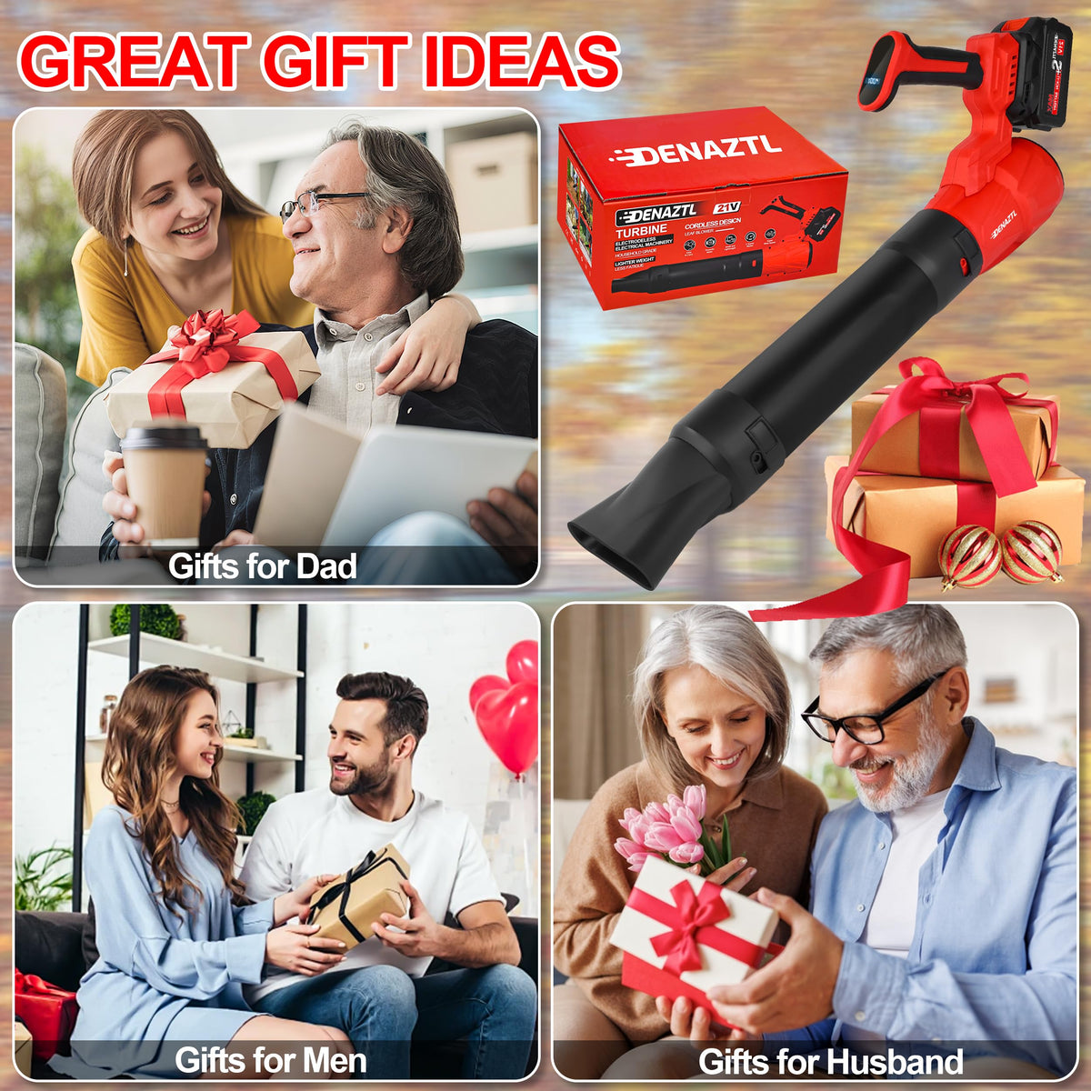 Denaztl gift for seniors highlights a practical yard helper.