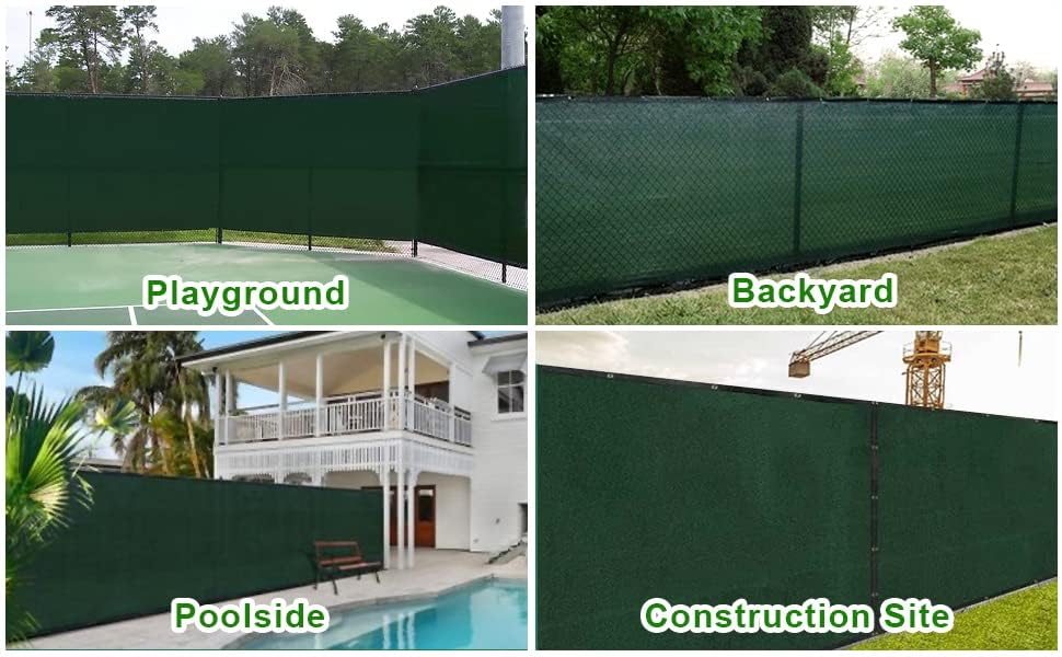 DenForste privacy screen on a garden wall offering shade and privacy