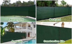 DenForste privacy screen on a garden wall offering shade and privacy