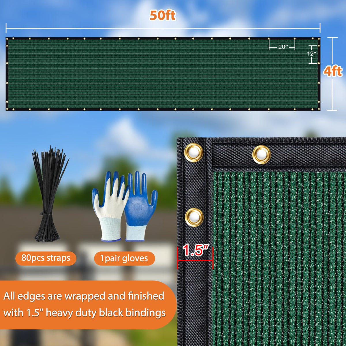 User installing DenForste privacy screen with gloves for easy setup