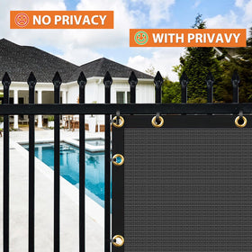 DenForste privacy screen suited for diverse spaces like patios and pools.