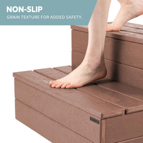 DENKOE steps on deck setup enable safe outdoor access