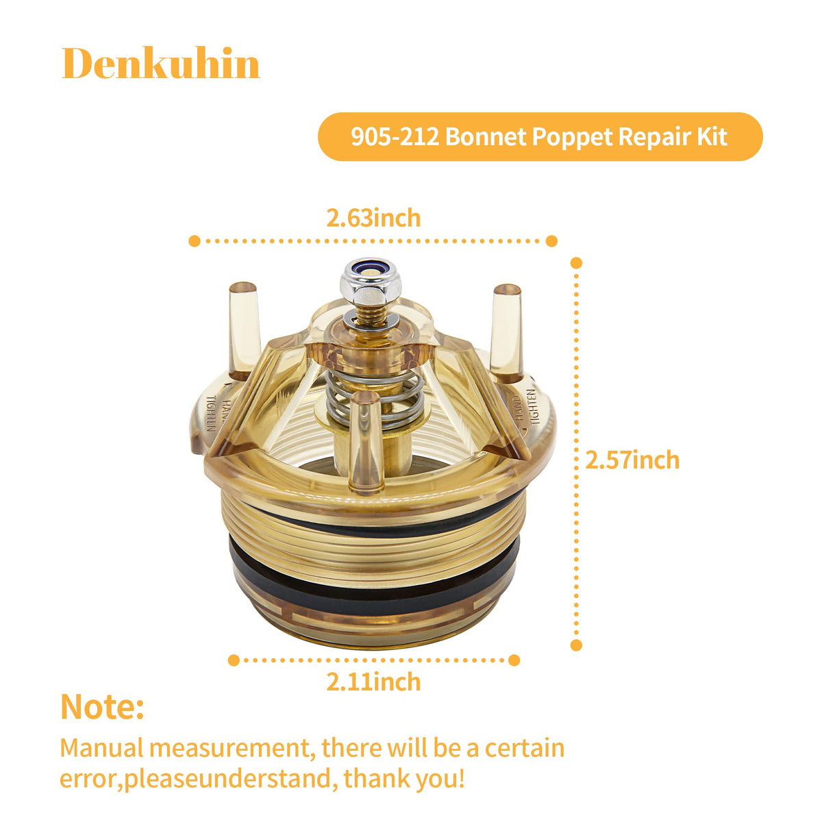 Denkuhin multi-piece kit with O-rings and springs