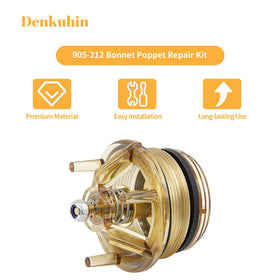 Denkuhin sprinkler system leak repair parts laid out