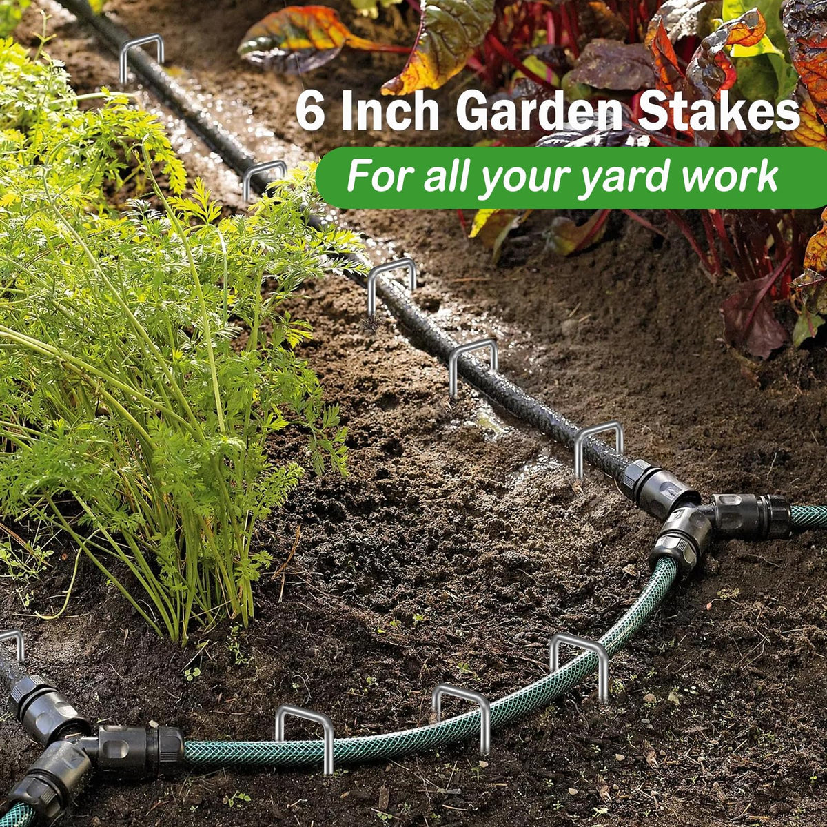 Deritec 11-gauge galvanized steel delivers heavy-duty durability for outdoors.