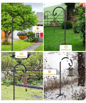 Derkniel garden decor hanging hook ideal for patios and lawns.