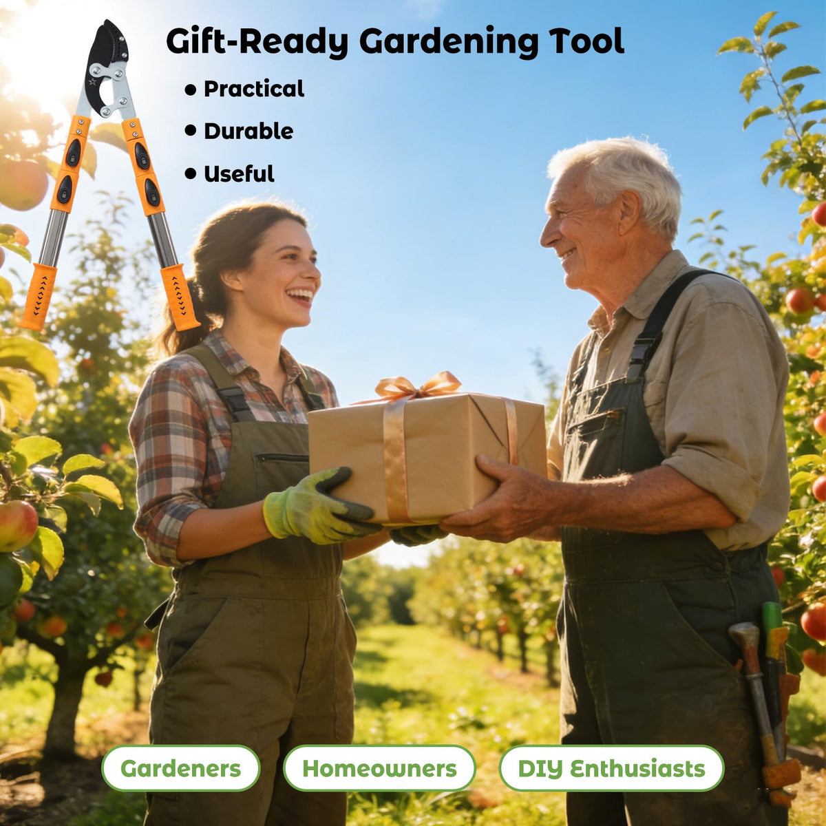 DEROFIT all-season pruning tool for trees and shrubs.