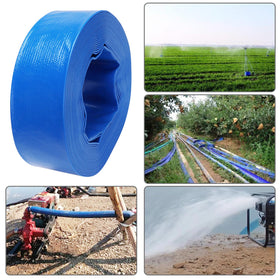 DERPIPE high-flow drain hose supporting pools, ponds, and standing water