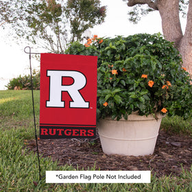 Desert Cactus Rutgers R Garden Flag Design A ideal for outdoor celebrations