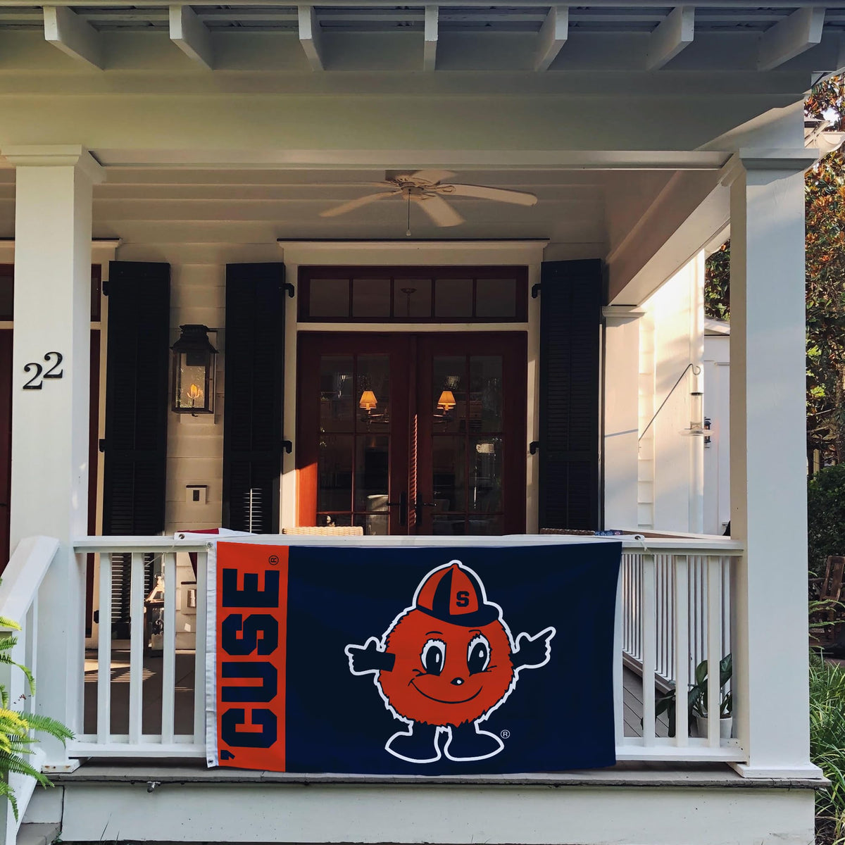 Desert Cactus indoor-outdoor flag ideal for dorms, games, and tailgates.