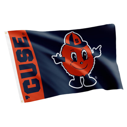 Desert Cactus Syracuse University flag front view for bold outdoor display.