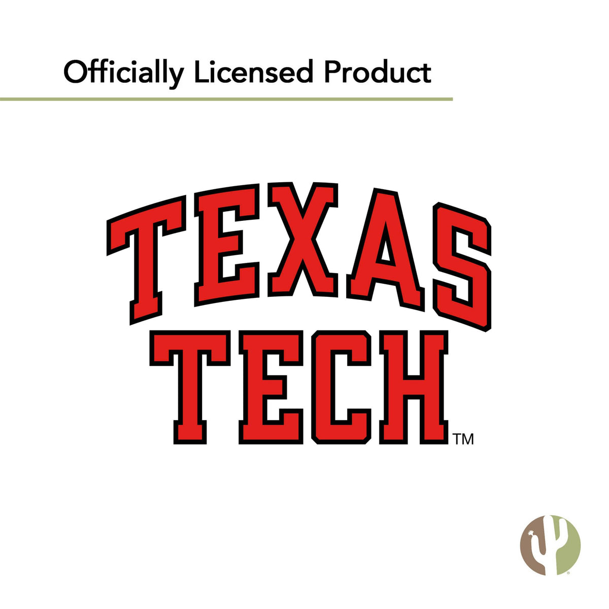 Desert Cactus TTU flag officially licensed design for the Texas Tech Raiders.