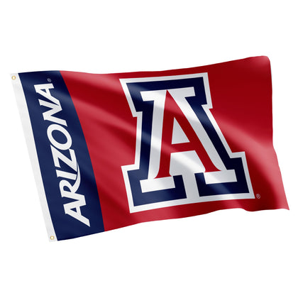 Desert Cactus UA flag front view ready for display at home or tailgate