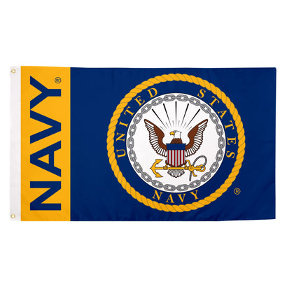 Desert Cactus United States Navy flag front view ready for outdoor display